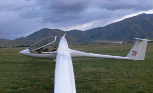 Kiwi pilots' record glider flight thwarted